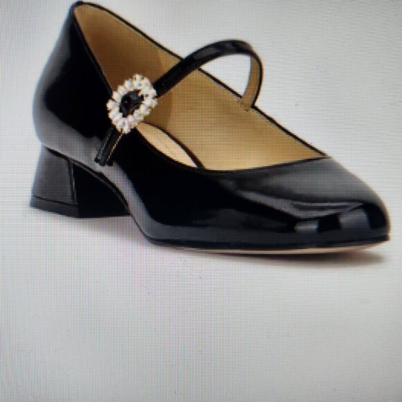 Jessica Simpson Black Treen Mary Jane Pumps. NIB. Size 7.5 - Picture 4 of 12